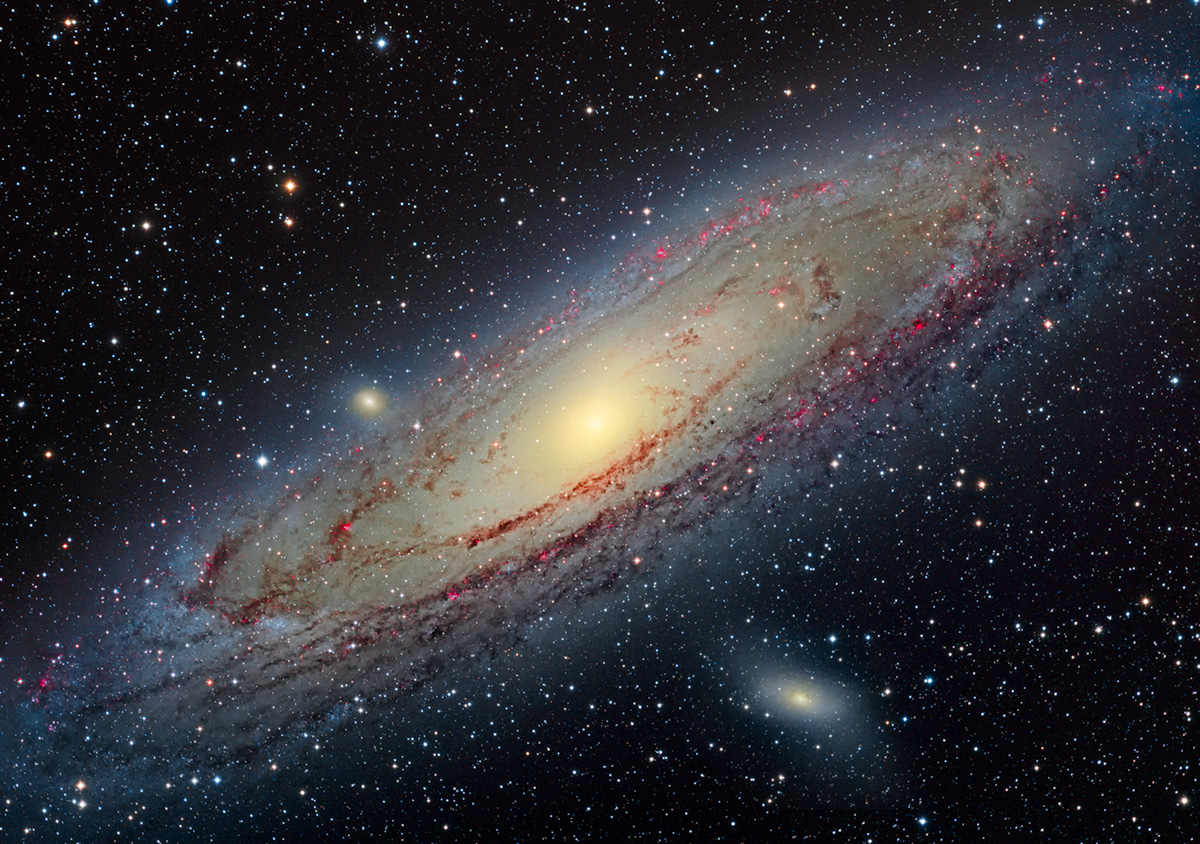 Astro Image M31 Andromeda Galaxy