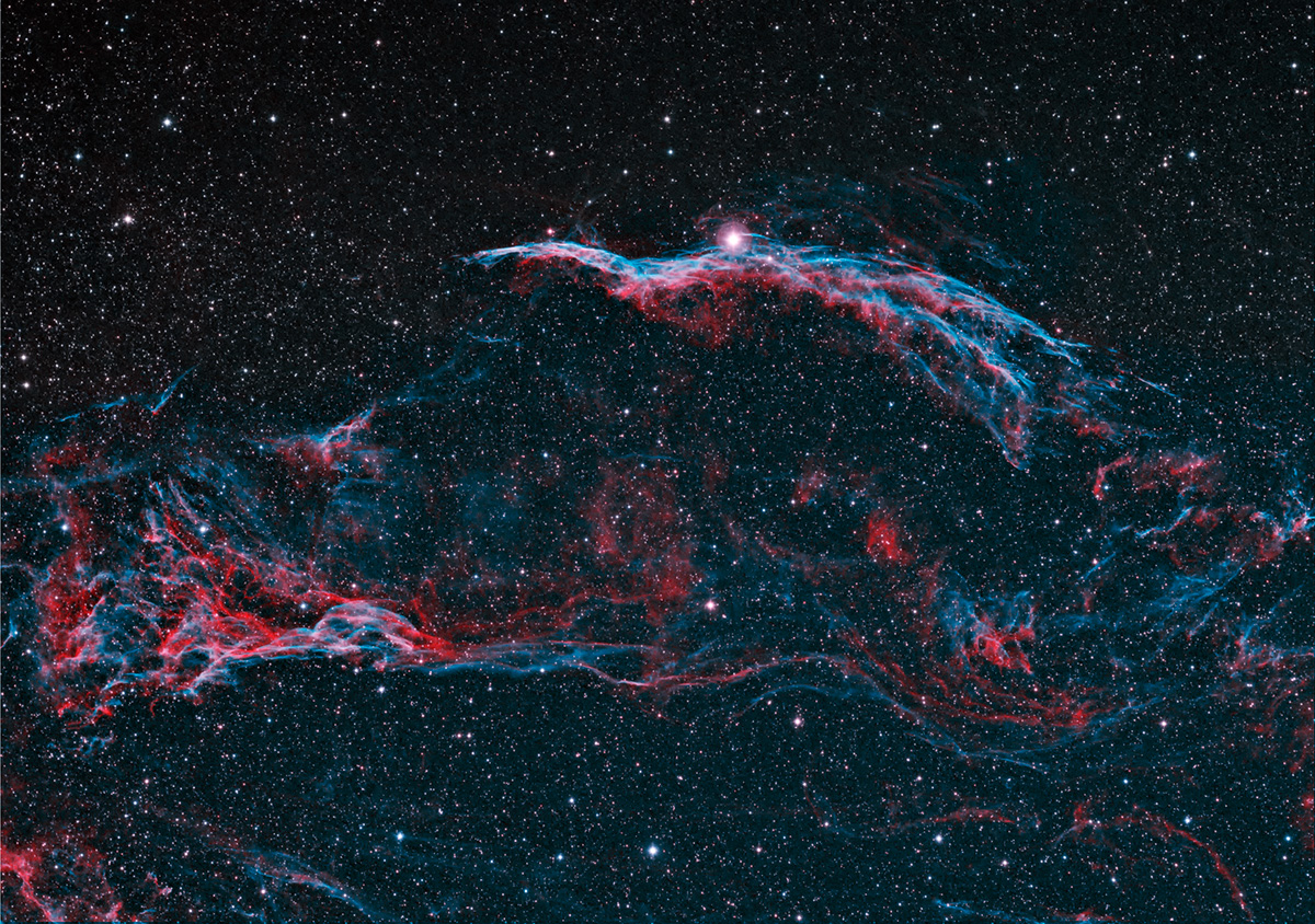 Astro Image NGC6960 Western Veil Nebula